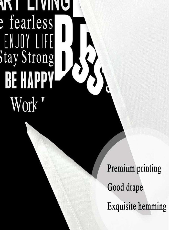 Drgilau Inspirational Quotes Tapestry, Motivational Tapestry Positive Saying Classroom Wall Decor Black White Inspirational Tapestries for Office, Encouraging Work Life Wall Hanging Decor for College Dorm - Image 4
